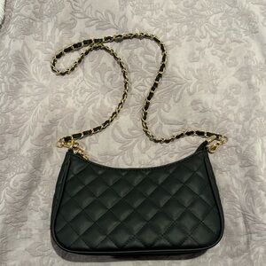 BLACK CROSSBODY BAG